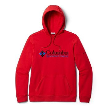 Pánské Mikiny Columbia South Lake Logo Světle Červené BVIXWE342